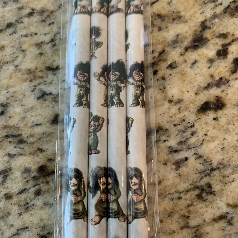 Ny‎ Form Norway Troll Pencils Package Of 4 New